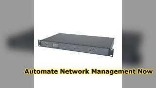 Scanner de panneau de brassage intelligent 24 ports